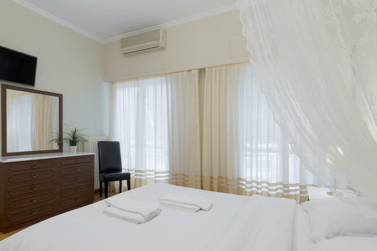 Classy 2 Bedroom Apartment Near Acropolis & Metro Athens Luaran gambar